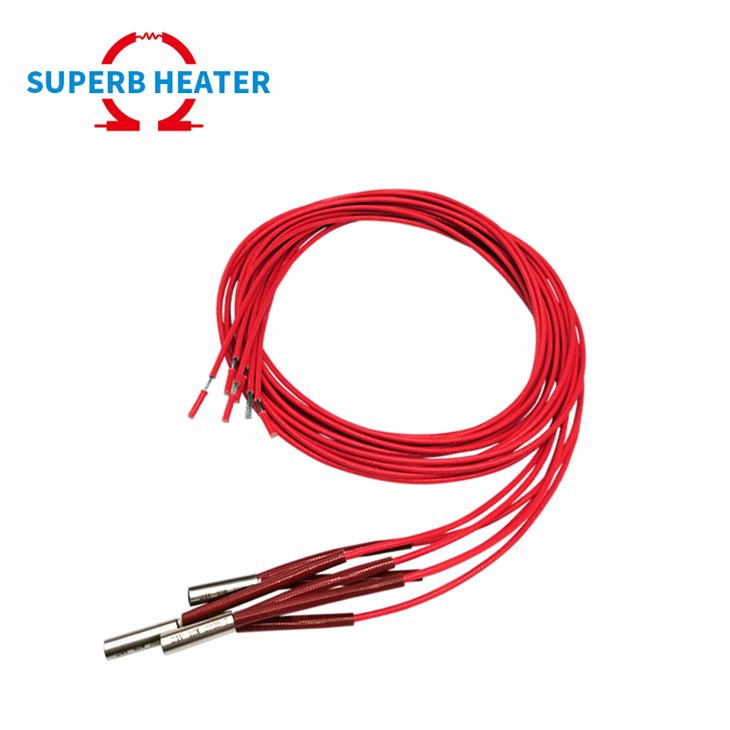 Customized Small Diameter Single End Cartridge Heater For 3D Printer