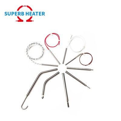 220V 1000W 1/8" 3/8" Gwresogydd Cetris Trochi Sgriw Trydan gyda Thermostat Di-staen