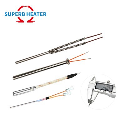 Gwresogydd cetris gwresogi trydan diwydiannol dur ar gyfer peiriant swaging